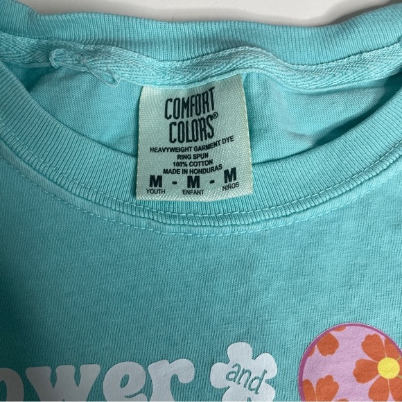 Comfort Colors Size M Kids Disney World Epcot Flower And Garden Festival Tee - Picture 4 of 6